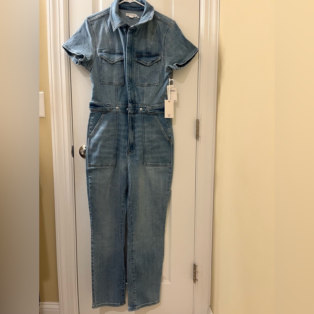 ๐ Good American Jumpsuit Denim Fit For Success Size Large - Picture 4 of 16